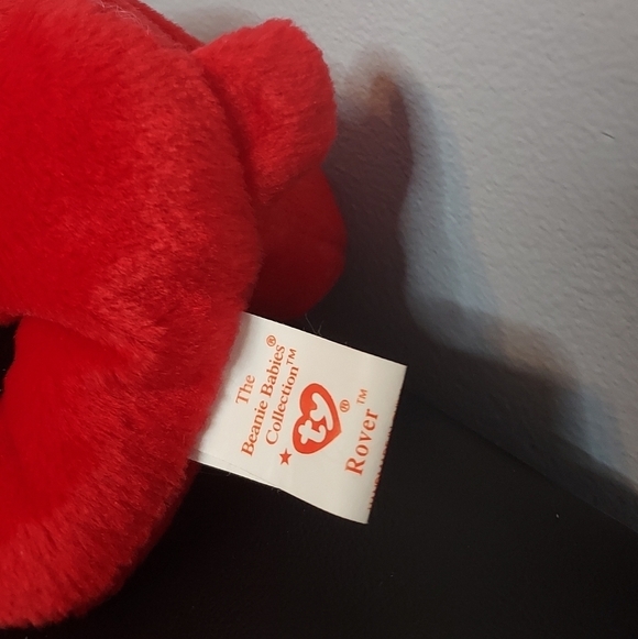TY Beanie Babies Rover The Dog (1996) - Picture 3 of 9